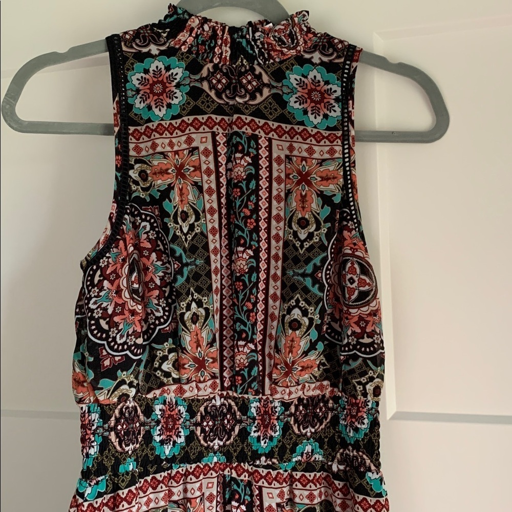 Xhilaration Multicolor Sleeveless Maxi Dress - Picture 4 of 7